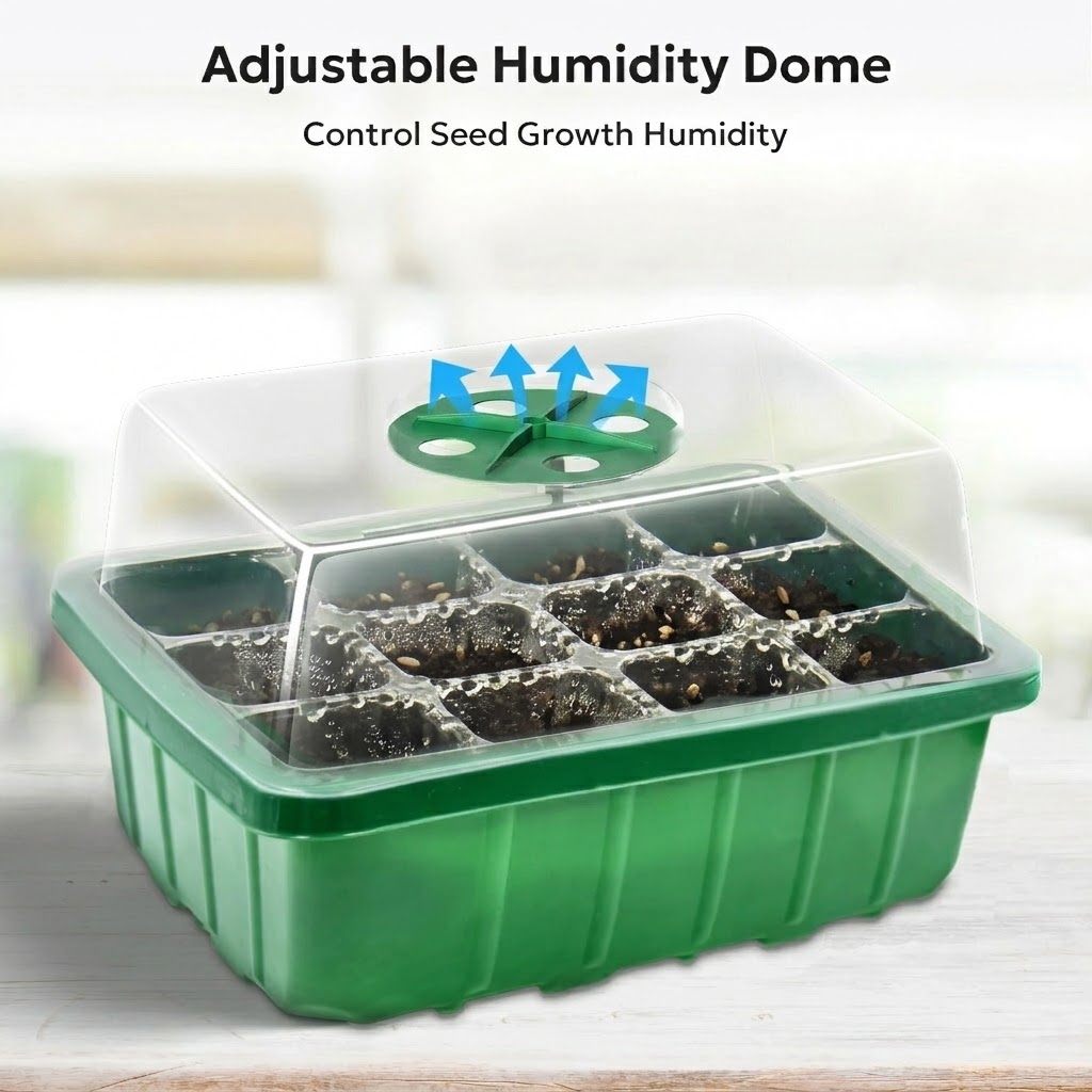 Humidity Dome Kit - Zestawy podwyższonych tacek do wyprawiania sadzonek